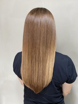 ポンパデュール(Pompadour) 髪質改善カラー