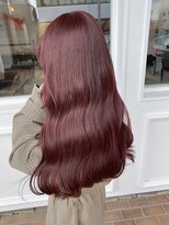 ドロシー 郡山桑野店(Dorothy)&nbsp;《オズ》ピンクラベンダーベージュ#ブリーチなし#髪質改善