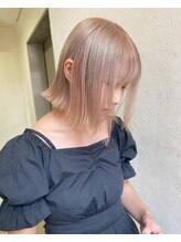 グリット(Grit) High beige/切りっぱなしボブ【Grit神戸元町店】