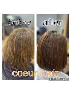 クール(coeur) 30代からの美髪ストレートヘアー