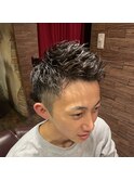 ショートアイロンパーマ