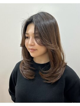 ワン バイ ジエクト(One by The Ect) 【簡単スタイリング】ワンカールで決まる◎ザクザクレイヤー