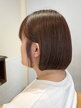 クラップス 横須賀中央店(CLAPS) 大人マッシュショート丸みショート黒髪ショートベリーショート