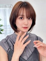 オーバーヘアー 姫路店(over hair)&nbsp;【over hair】ショートボブ×ショコラブラウン