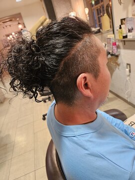 オッジ ヘアー 深谷店(Oggi Hair) パーママンバン メンズ 12月