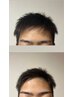 眉パーマ【眉カットつき】￥3300男女共に人気メニューです！【割引き対象外】
