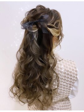 リアン 八幡筋店(lien) 綺麗めハーフアップアレンジ♪