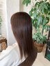 【艶もUPするカラーコース】カット+カラー+炭酸泉+特許改善トリートメント