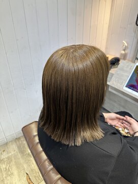 マリブヘアリゾート 太田店(malibu hair resort) オリーブベージュ/ブリーチなしカラー