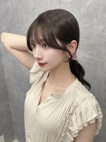 ヴェイナゴヤ(VEYY. nagoya) 前髪カット/盛れるお顔周りカット/グレージュカラー