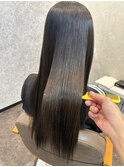 髪質改善ロングヘア