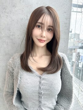 ロンドアベニール 北千住(Lond avenir) くびれヘア/顔周り/韓国/ボブ/レイヤーカット/前髪/カラー北千住