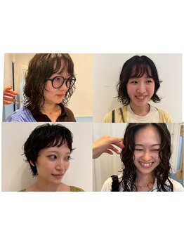 理想のデザイン×個性を活かした扱いやすいパーマスタイルが人気！ワンランク上のお洒落ヘアを実現♪