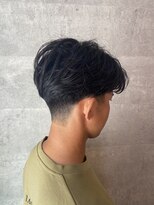 ブレイブ ヘアデザイン(BRaeVE hair design)&nbsp;メンズセンターパートスタイル