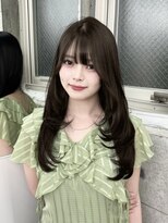 エヌアイ オモテサンドウ(ni omotesando)&nbsp;レイヤーカット/チョコカラー