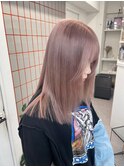 クラゲヘアー/小顔に見せるヘア/ココアベージュ/栄