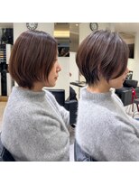 バンプ ギンザ(BUMP GINZA) 30代40代50代ショート白髪ぼかし銀座丸みくびれ井