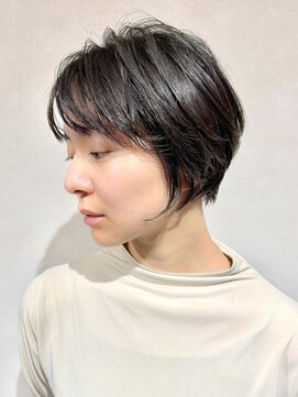 エンクス 天王町店(enx) 着物ヘア/ダークアッシュ/ミディアムレイヤーカット/天王町NH122