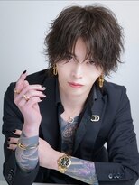 ゴールドシブヤ(GOALD SHIBUYA) センターパートラウンドウルフ