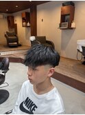 海外ヘアーフリンジカット