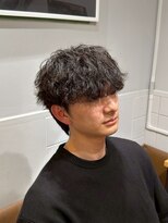 ジェットブラックキューサンロク(JET BLACK 936)&nbsp;ノーセットスタイル/シャドウパーマ