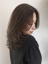 リエンスクレア(RIENS xrea)&nbsp;レイヤーカット｜大人スタイル｜担当：山本優舞