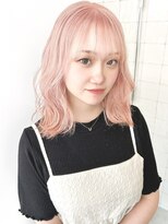 フウ(fuh) ピンクベージュ/ピンク/ボブ/学割/ロング/ハイトーン/髪質改善