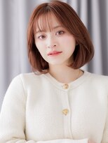 カバーヘアアンドスパ ブリス 浦和(COVER HAIR&SPA bliss) 12トーンブリーチなし顔周りハッシュカットボブ30代40代Y浦和