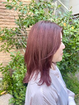 リサヘアーデザイン(RISA HAIR DESIGN) ほんのりピンクラベンダー