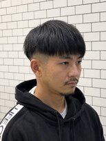 バーバーショップ ヘアーレストホーム(Barber Shop HAIR REST HOME)&nbsp;メンズツーブロバーバーパーマ束感カラースパ20代30代