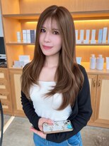 ユラギ フロム ユイマァル 倉敷(YURAGI from YUIMARL) 髪質改善★20代30代40代倉敷★ミルクティーベージュ★レイヤー★
