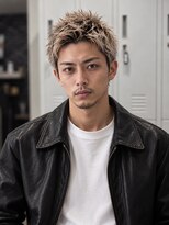 リリー シンジュク(Lilly)&nbsp;【Lilly新宿】＃ダブルカラー＃ブリーチ＃刈り上げ＃スパイキー