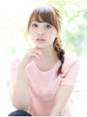 [K-two銀座]オシャレ女子の編み込み夏のヘアアレンジ