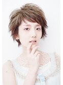 【倉地雄介】くせ毛を生かしたローライト×ショート