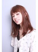 アッシュベージュ×ロブ