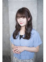 サロンドミルク 原宿(salon de MiLK)&nbsp;【salon de MiLK 原宿】透けカラー×耳かけゆるウェーブ