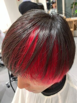 バーグ ドゥ(Bague deux) メンズマッシュインナーカラー