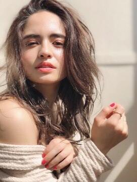 チョビー 銀座(chobii) [桜井]デジタルパーマイルミナカラー グレージュカラー