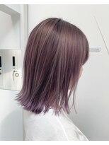 シェリ ヘアデザイン(CHERIE hair design)&nbsp;切りっぱなし×ピンクパープル☆