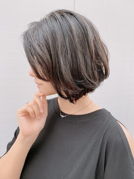 ルーファス 恵比寿 渋谷(Ruufus) インナーカラーピンクボブ【Ruufus恵比寿渋谷】3157