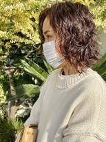 ドレス(DRESS)&nbsp;クリープパーマスタイル_大人かわいい_ショートマッシュ