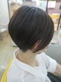 ビューティーリオン サンシティ池田店&nbsp;広がりやすい毛質でもサイドを刈り上げておさまり良くしています