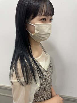 ヘアーアイスカルテット(HAIR ICI QUARTET) ロング × ブルーバイオレット × トリートメント