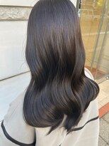 ジーナ セントラル銀座(Zina)&nbsp;ショコラカラー＊コテ巻き＊髪質改善