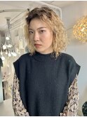 ダメージレスなブリーチパーマ!