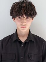 【中村飛鳥】イケメンモテ髪メンズマッシュ/大人くせ毛風パーマ