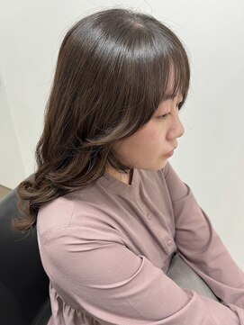 イオエ 岡本(ioe) イメチェン/フルバング/レッドブラウン/デジタルパーマ