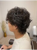 メンズパーマスタイル