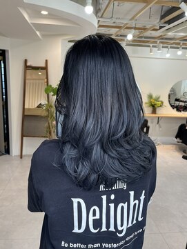 サンルーム(SUN room) ブルーグラデーションカラー/ネイビーカラー/アッシュ　satsuki