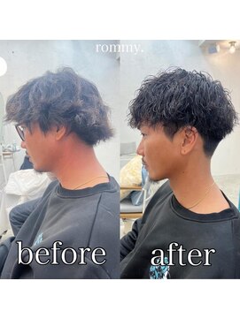 ロミー 本厚木(ROMMY.) 【神シルエット】パーマスタイルでお悩み解決☆新井碧海☆